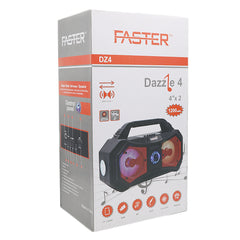 Faster Dz4 Dazzle Super Bass Wireless Speaker With Flash Light, Home & Lifestyle, Others Mob. Accessories, Faster, Chase Value