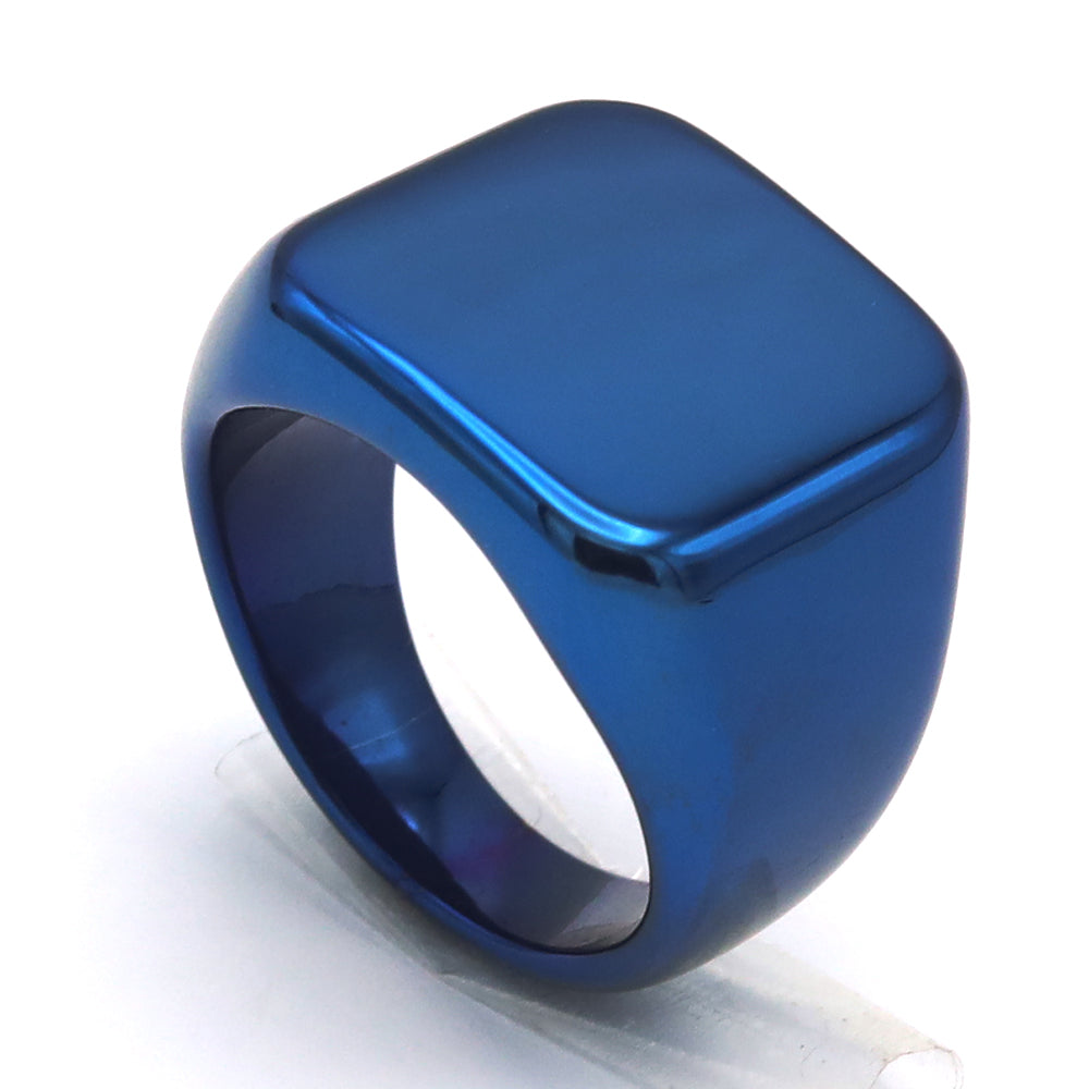 Mens Ring - A - Blue, Men, Finger Rings, Chase Value, Chase Value