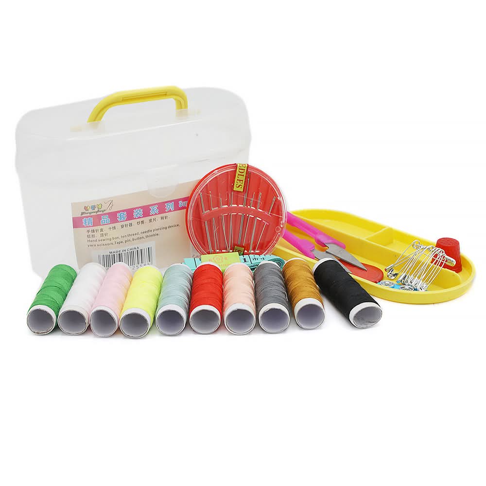 Sewing Box Round - Yellow, Home & Lifestyle, Storage Boxes, Chase Value, Chase Value