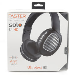 Faster S4 Hd Solo Wireless Stereo Headphones, Home & Lifestyle, Hand Free / Head Phones, Faster, Chase Value