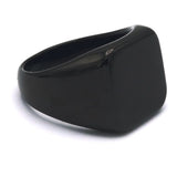 Mens Ring - A - Black, Men, Finger Rings, Chase Value, Chase Value