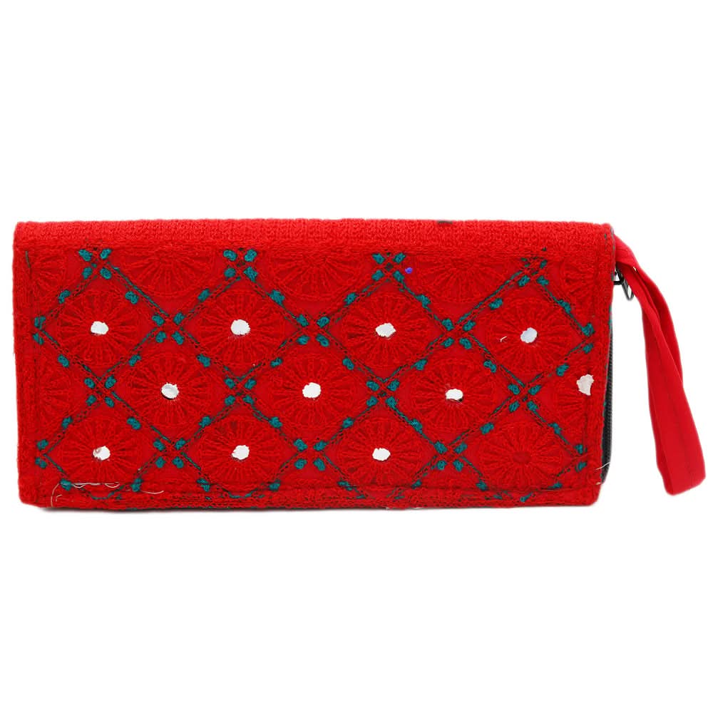 Women's Wallet D-109 - Red, Women, Wallets, Chase Value, Chase Value