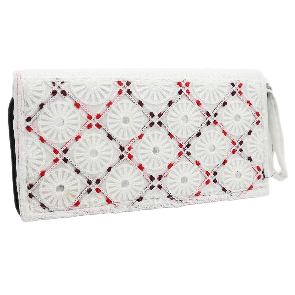 Women's Wallet D-109 - White, Women, Wallets, Chase Value, Chase Value