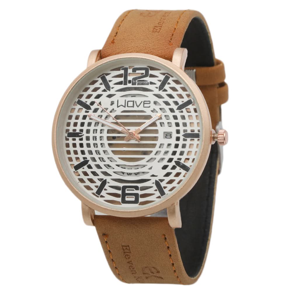 Men's Watch - Brown & White, Men, Watches, Chase Value, Chase Value
