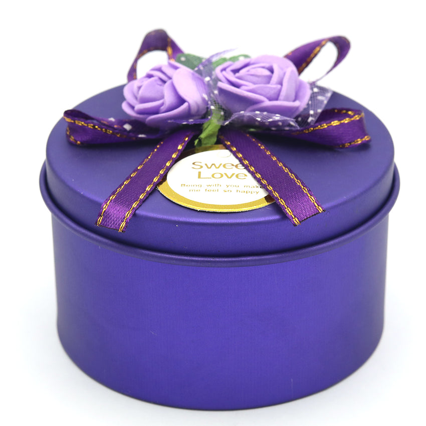 Round Gift Box - A - Royal Blue, Women, Jewellery Boxes, Chase Value, Chase Value