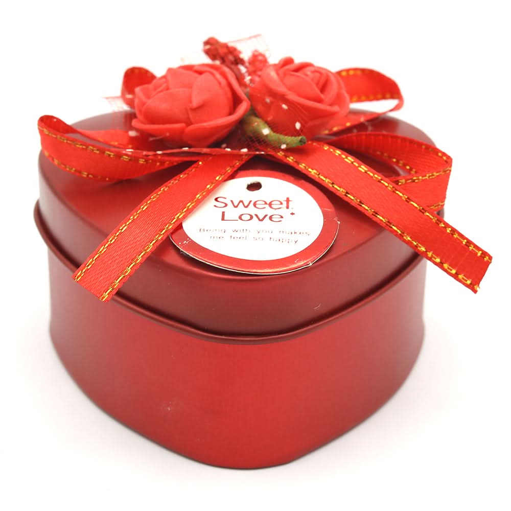 Heart Jewellery Box - A - Red, Women, Jewellery Boxes, Chase Value, Chase Value