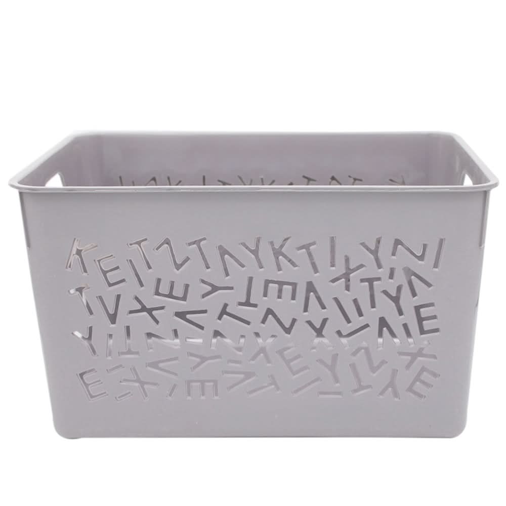 Smiley Basket - Large - Light Grey, Home & Lifestyle, Storage Boxes, Chase Value, Chase Value