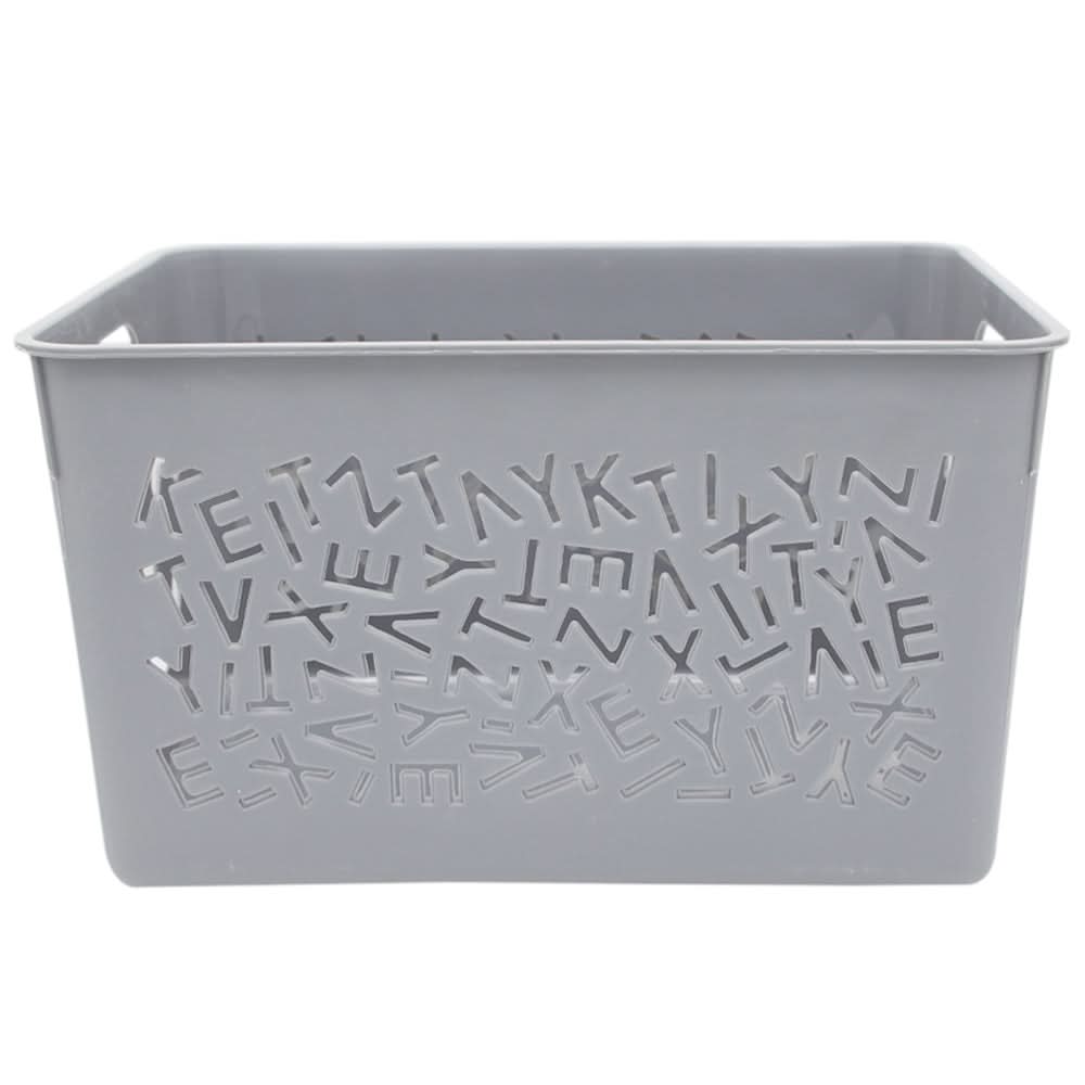 Smiley Basket - Large - Grey, Home & Lifestyle, Storage Boxes, Chase Value, Chase Value