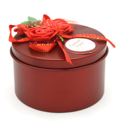 Round Gift Box - A - Red, Women, Jewellery Boxes, Chase Value, Chase Value