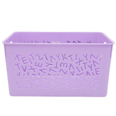 Smiley Basket - Medium - Purple, Home & Lifestyle, Storage Boxes, Chase Value, Chase Value