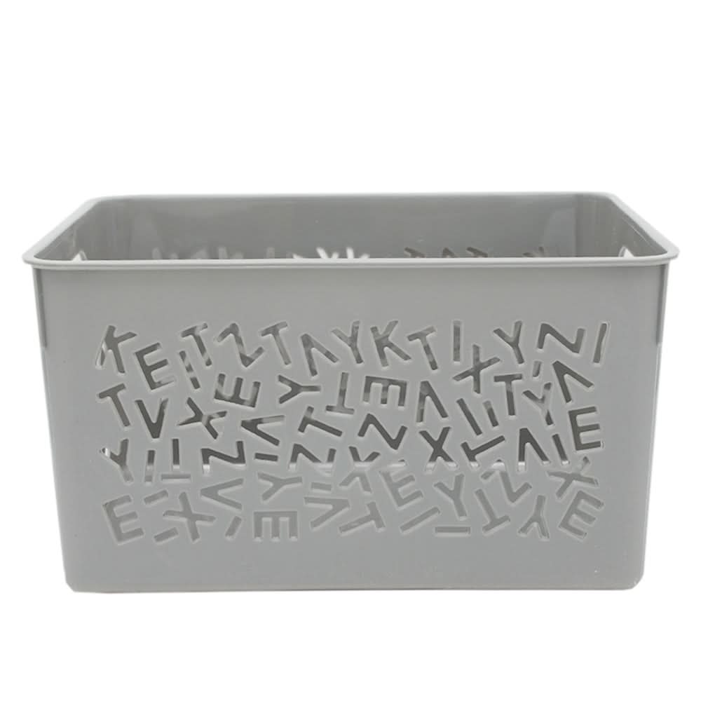 Smiley Basket - Medium - Grey, Home & Lifestyle, Storage Boxes, Chase Value, Chase Value