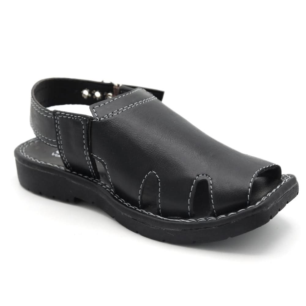Boys Kohati Sandal B-1136 - Black, Kids, Boys Sandals, Chase Value, Chase Value