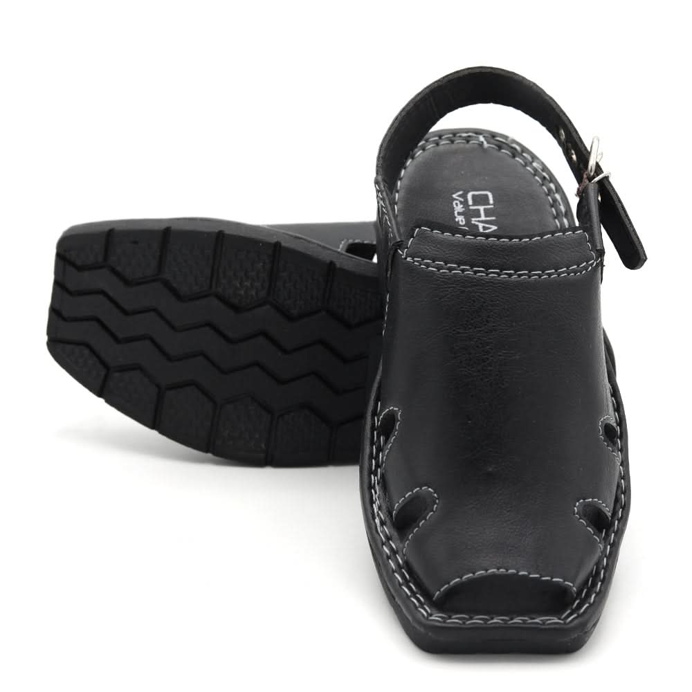 Boys Kohati Sandal B-1136 - Black, Kids, Boys Sandals, Chase Value, Chase Value