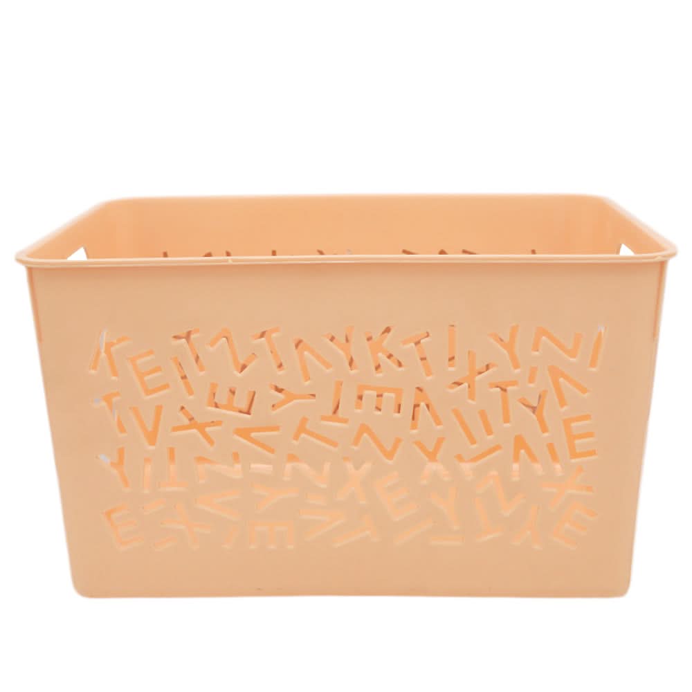 Smiley Basket - Large - Peach, Home & Lifestyle, Storage Boxes, Chase Value, Chase Value