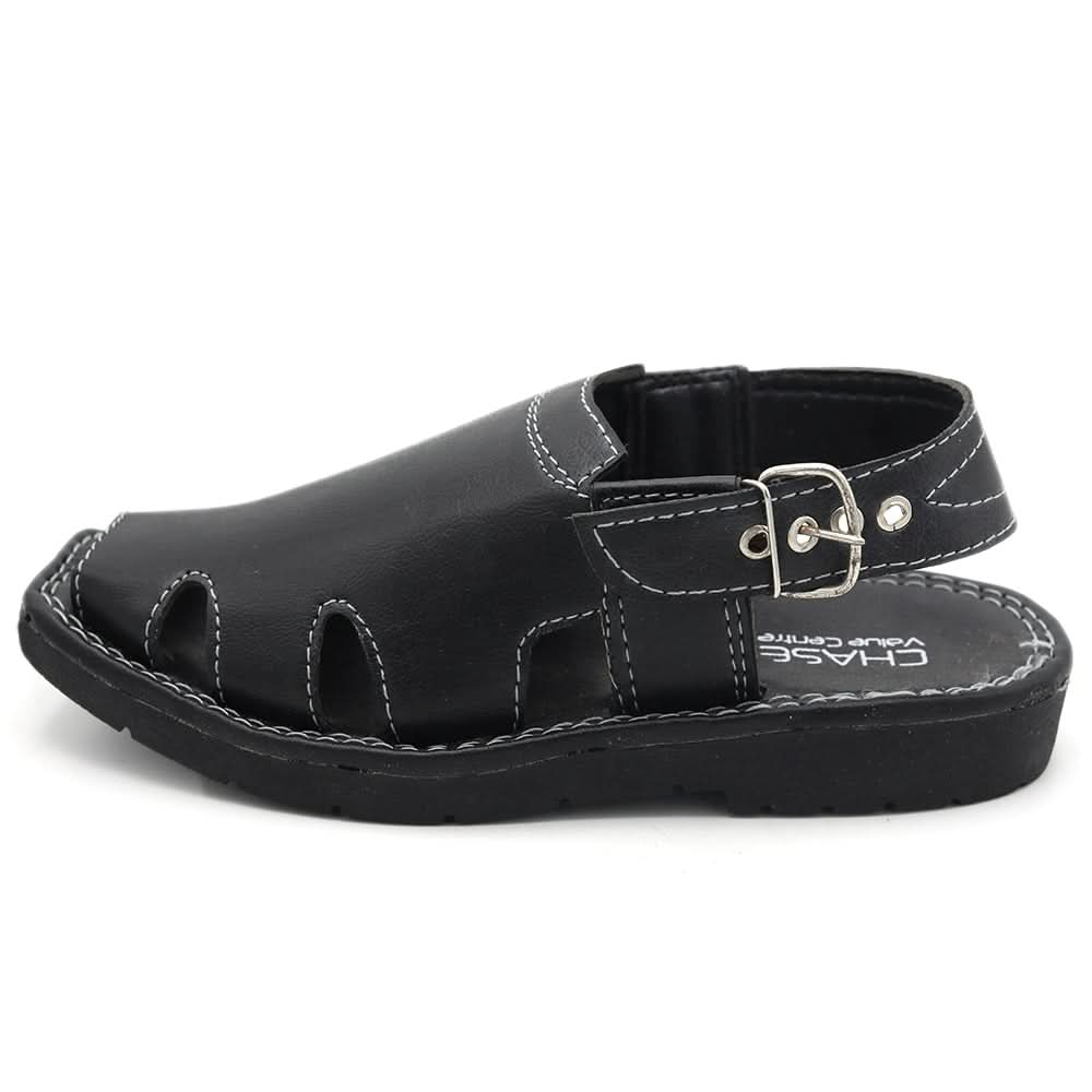 Boys Kohati Sandal B-1136 - Black, Kids, Boys Sandals, Chase Value, Chase Value