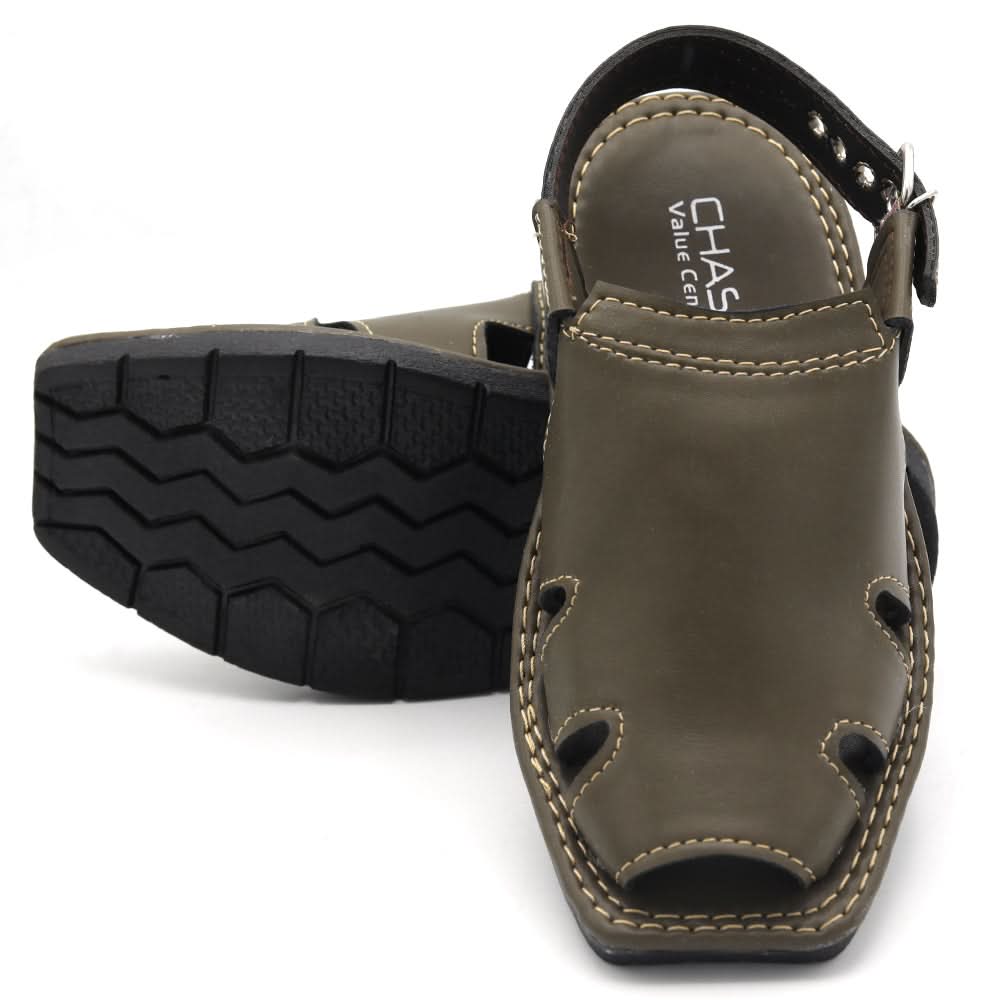 Boys Kohati Sandal B-1136 - Green, Kids, Boys Sandals, Chase Value, Chase Value