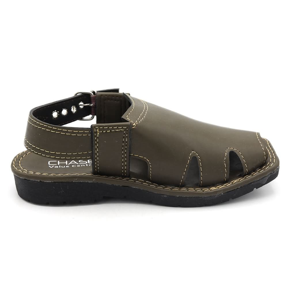 Boys Kohati Sandal B-1136 - Green, Kids, Boys Sandals, Chase Value, Chase Value