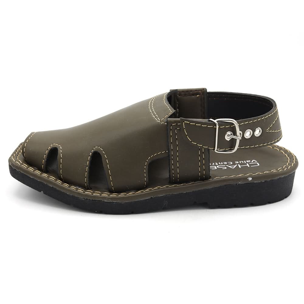 Boys Kohati Sandal B-1136 - Green, Kids, Boys Sandals, Chase Value, Chase Value