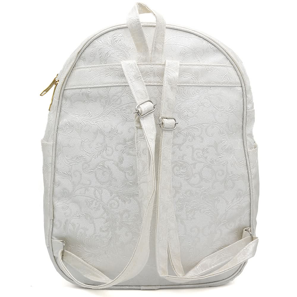 Women's Backpack 6559 - White, Women, Bags, Chase Value, Chase Value