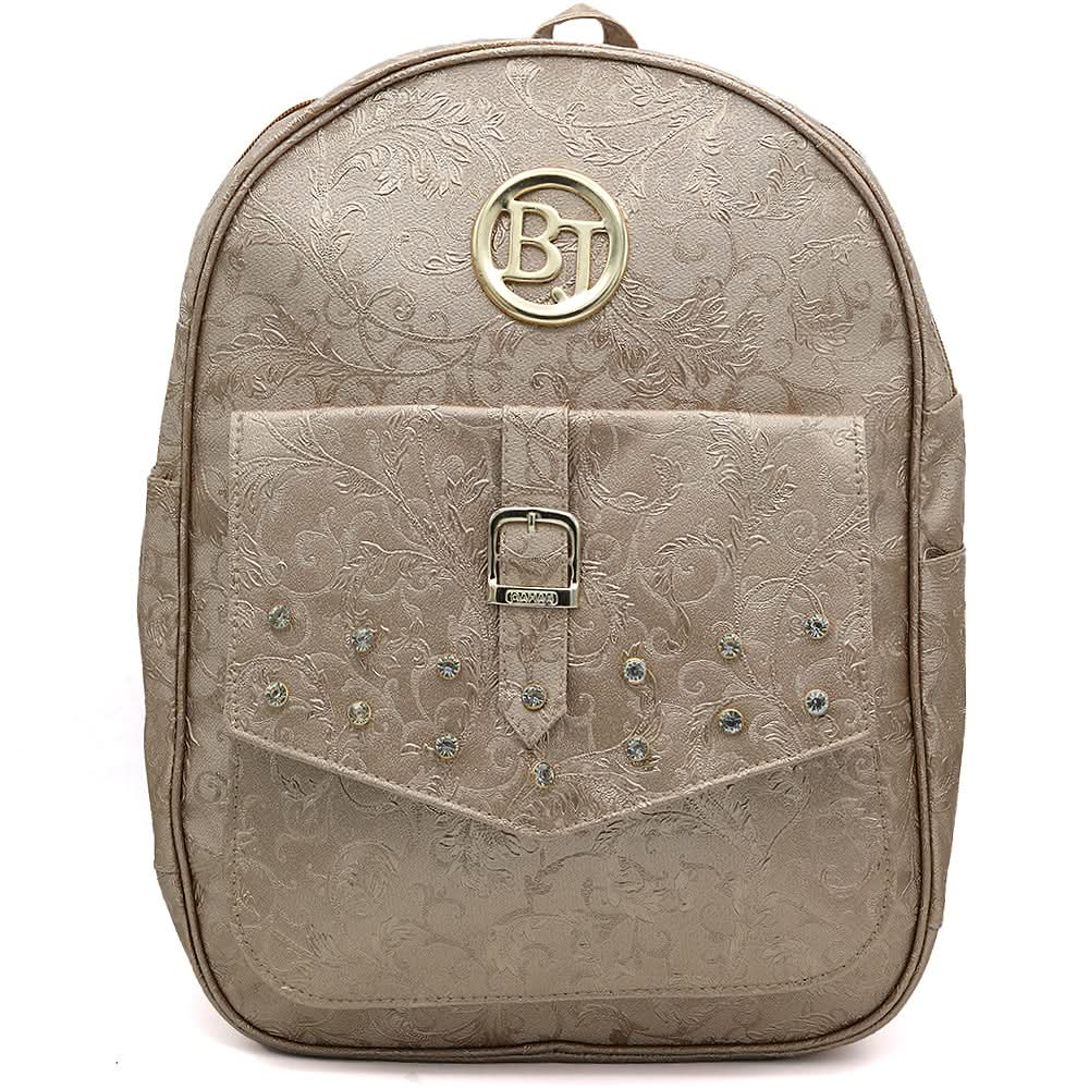 Women's Backpack 6559 - Beige, Women, Bags, Chase Value, Chase Value