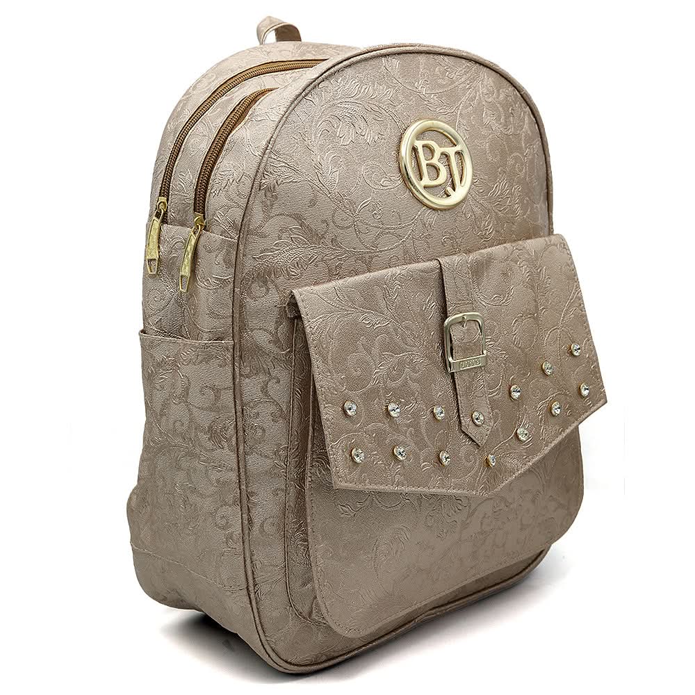 Women's Backpack 6559 - Beige, Women, Bags, Chase Value, Chase Value