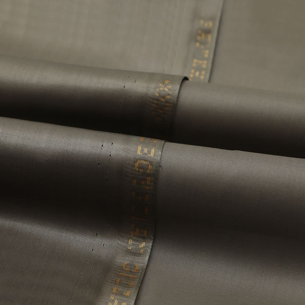Men's Cotton Satin Unstitched Suit - Coffee, Men, Unstitched Fabric, Chase Value, Chase Value