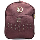 Women's Backpack - 6559 - Maroon, Women, Bags, Chase Value, Chase Value