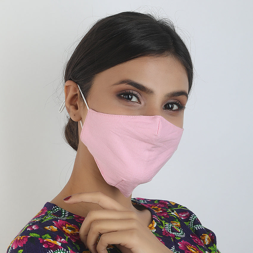 Fashion Face Mask - Pink, Beauty & Personal Care, Health & Hygiene, Women, Face Mask, Chase Value, Chase Value