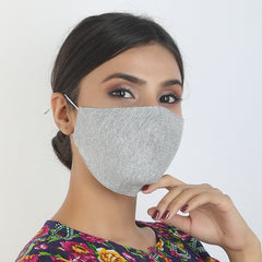 Fashion Face Mask - Grey, Beauty & Personal Care, Health & Hygiene, Women, Face Mask, Chase Value, Chase Value