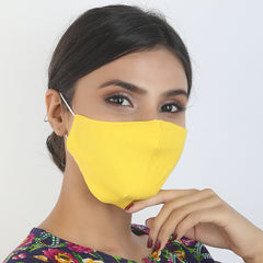 Fashion Face Mask - Yellow, Beauty & Personal Care, Health & Hygiene, Women, Face Mask, Chase Value, Chase Value
