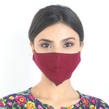 Fashion Face Mask - Maroon, Beauty & Personal Care, Health & Hygiene, Women, Face Mask, Chase Value, Chase Value