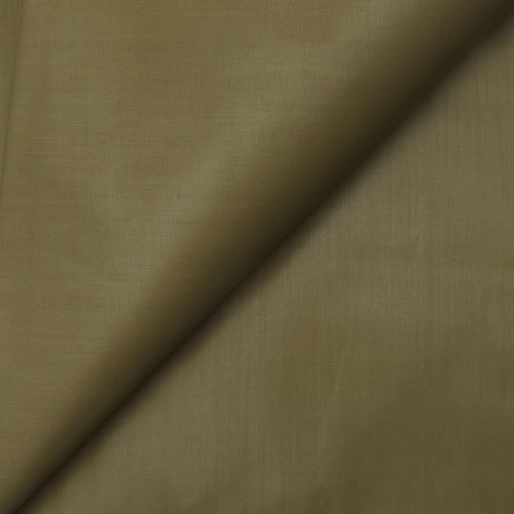 Men's Cotton Satin Unstitched Suit - Olive Green, Men, Unstitched Fabric, Chase Value, Chase Value