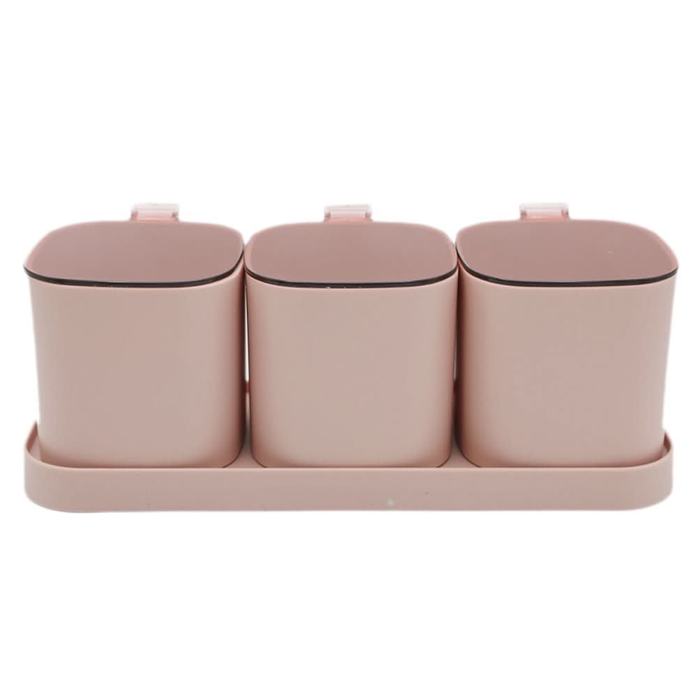 Masala Box 3 PCS - T-Pink, Home & Lifestyle, Storage Boxes, Chase Value, Chase Value