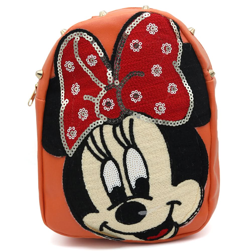 Girls Backpack 7572F - Orange, Kids, School And Laptop Bags, Chase Value, Chase Value