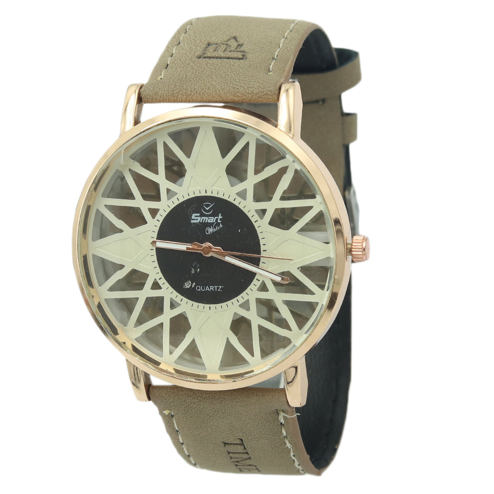 Mens Watch Skeleton - A - Beige, Men, Watches, Chase Value, Chase Value