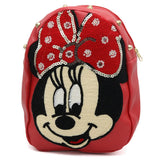 Girls Backpack 7572F - Red, Kids, School And Laptop Bags, Chase Value, Chase Value