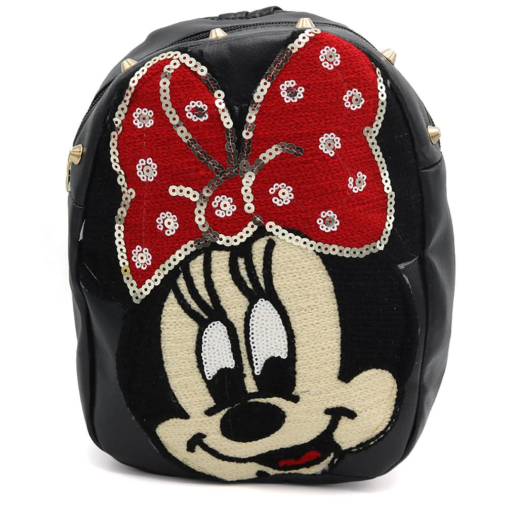 Girls Backpack 7572F - Black, Kids, School And Laptop Bags, Chase Value, Chase Value