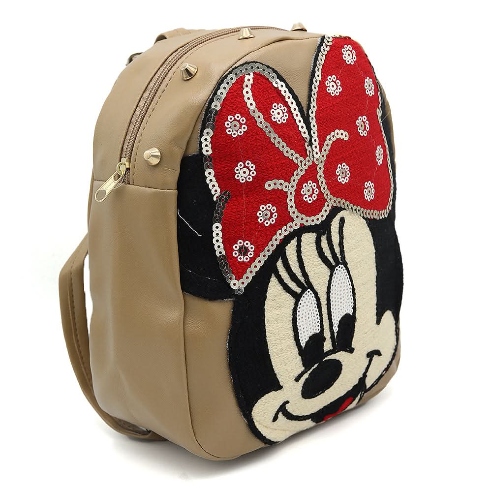 Girls Backpack 7572F - Beige, Kids, School And Laptop Bags, Chase Value, Chase Value