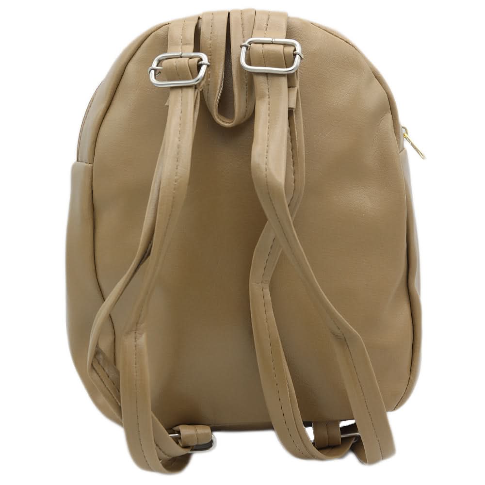 Girls Backpack 7572F - Beige, Kids, School And Laptop Bags, Chase Value, Chase Value