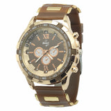 Mens watch Bullet - B - Golden, Brown, Men, Watches, Chase Value, Chase Value