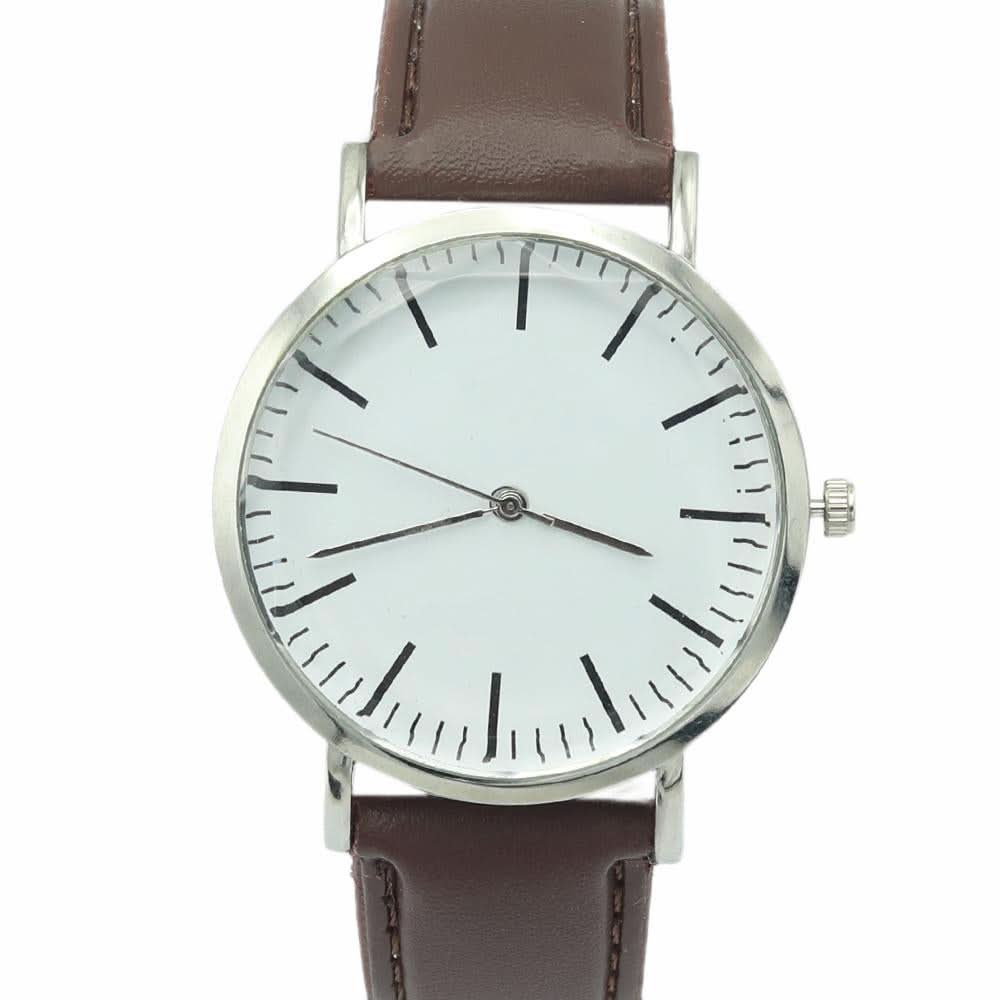 Men's Watch - A - Silver, Brown, Men, Watches, Chase Value, Chase Value