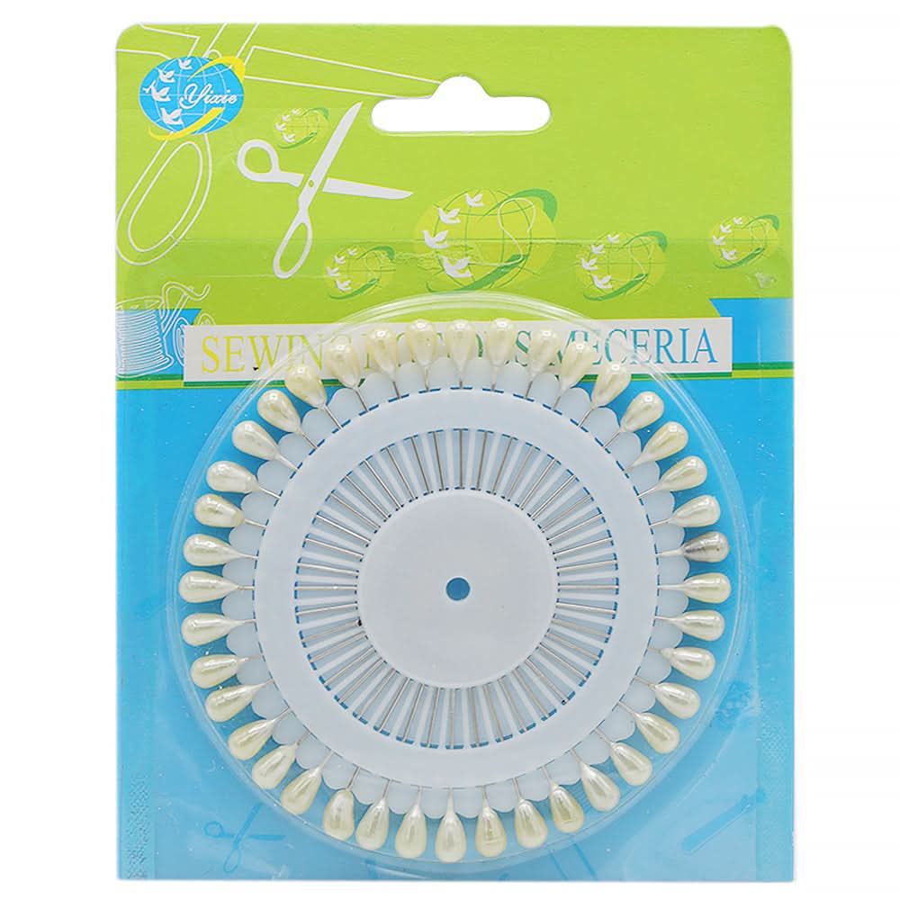 Scarf Pin Card CD - White, Women, Scarf Pins & Brooches, Chase Value, Chase Value