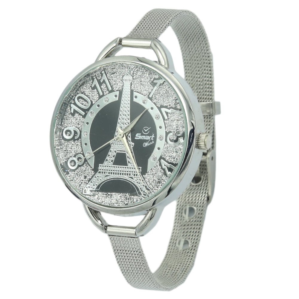 Womens Watch Duck - A - Silver,  Black, Women, Watches, Chase Value, Chase Value