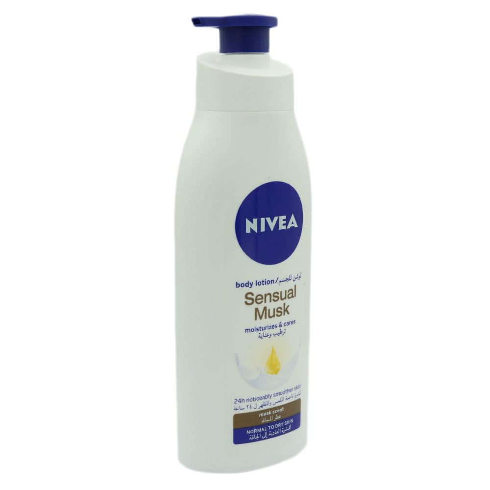 Nivea Sensual Musk 400ml, Beauty & Personal Care, Lotion & Cream, Nivea, Chase Value