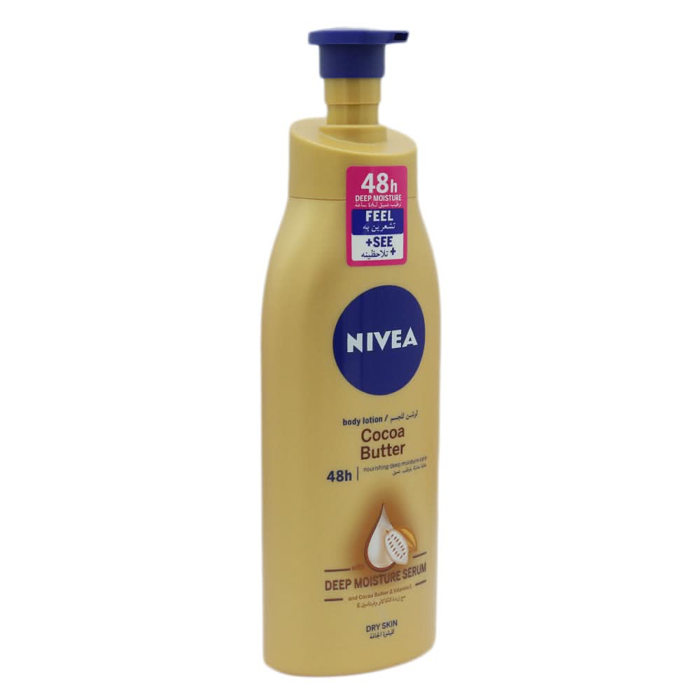 Nivea Cocoa Butter Body Lotion 400ml, Beauty & Personal Care, Lotion & Cream, Nivea, Chase Value