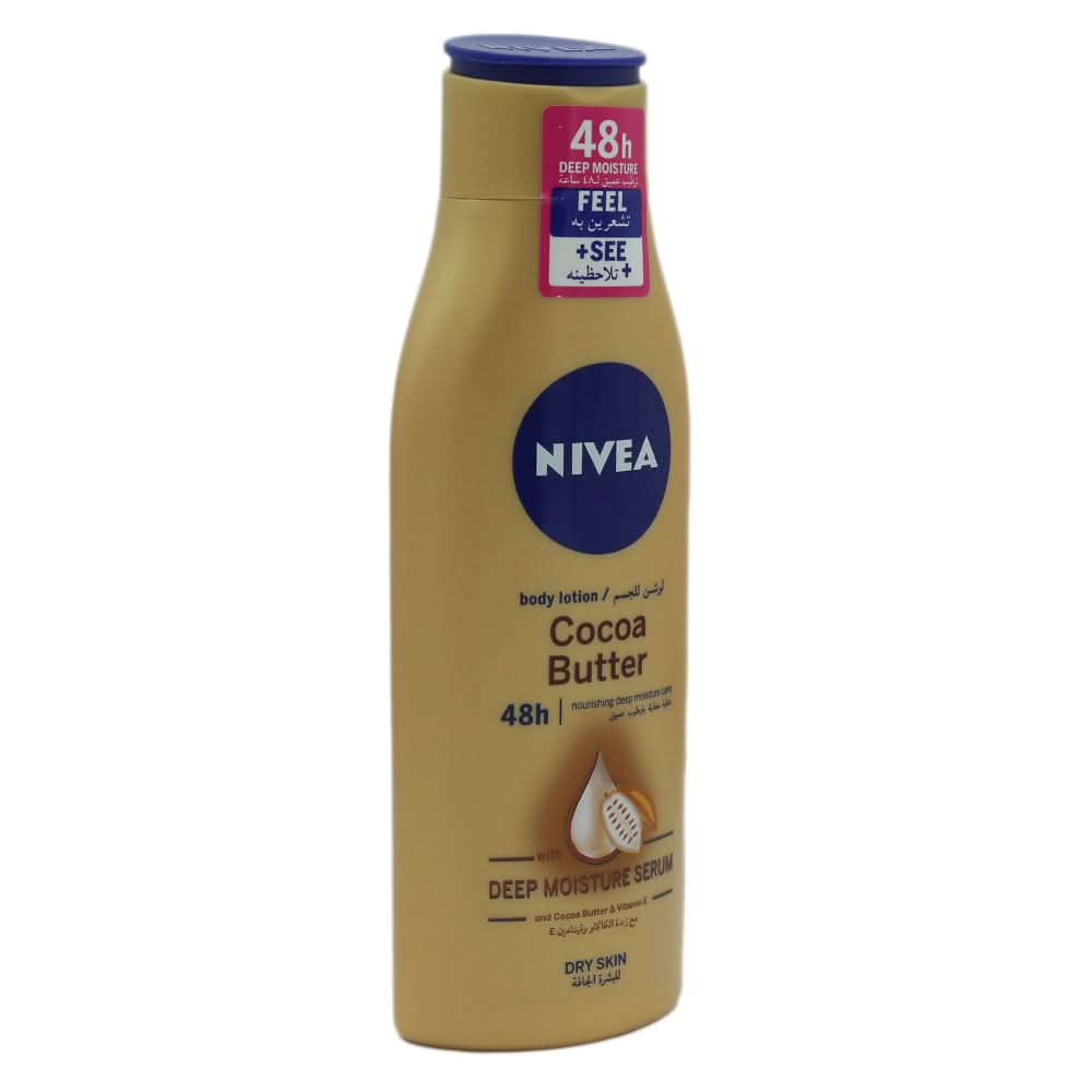 Nivea Cocoa Butter Body Lotion 250ml, Beauty & Personal Care, Lotion & Cream, Nivea, Chase Value