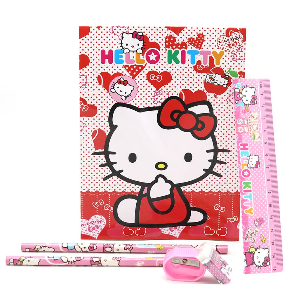 Stationery Set - Pink, Kids, Pencil Boxes And Stationery Sets, Chase Value, Chase Value