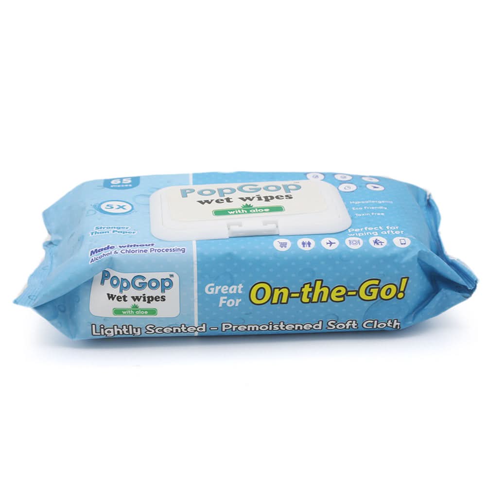 Pop Gop Wet Wipes 65 Pcs, Kids, Diapers & Wipes, Pop Gop, Chase Value