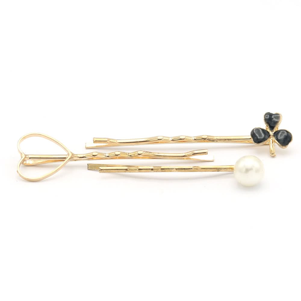 Hair Pin & Clip (AY-1) - Golden, Women, Hair And Head Jewellery, Chase Value, Chase Value