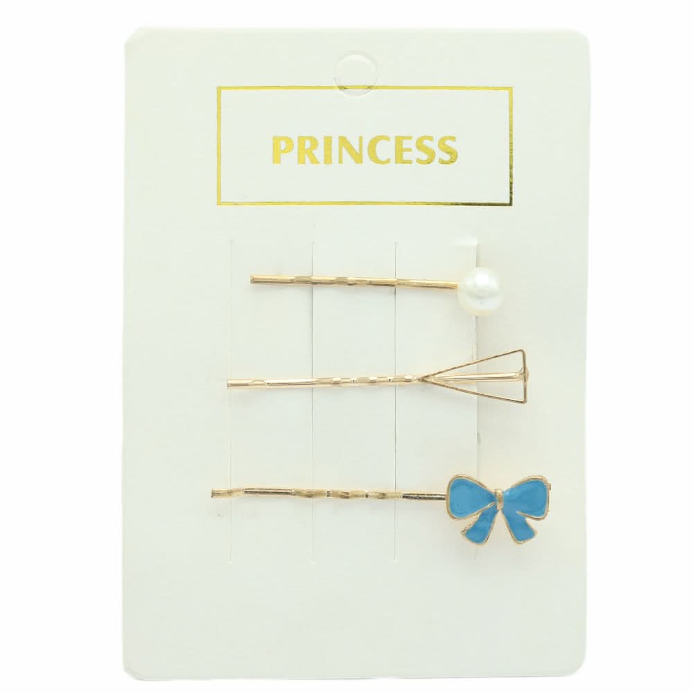 Hair Pin & Clip (AY-1) - Golden, Women, Hair And Head Jewellery, Chase Value, Chase Value